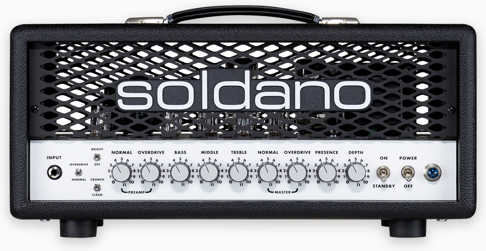 Soldano Slo 30 Super Lead Overdrive Classic 30w Head - E-Gitarre Topteil - Main picture