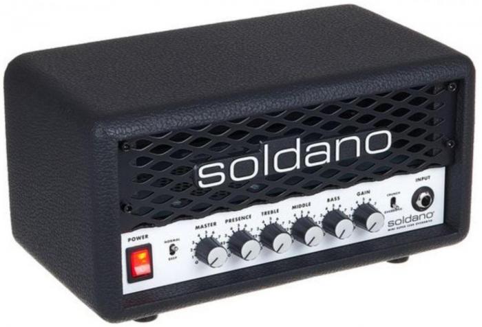 E-gitarre topteil Soldano SLO Mini Head