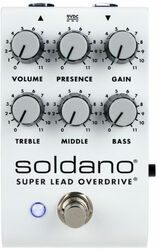 Overdrive/distortion/fuzz effektpedal Soldano                        SLO Super Lead Overdrive