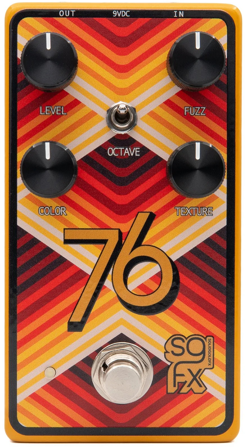 Solidgoldfx 76 Mkii Octave-up Fuzz - Overdrive/Distortion/Fuzz Effektpedal - Main picture