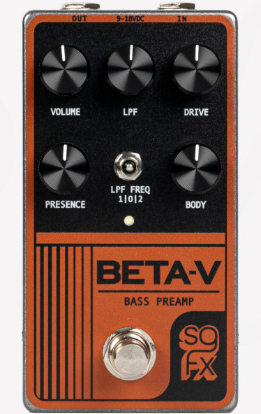 Solidgoldfx Beta-v Preampli - Bass PreAmp - Main picture