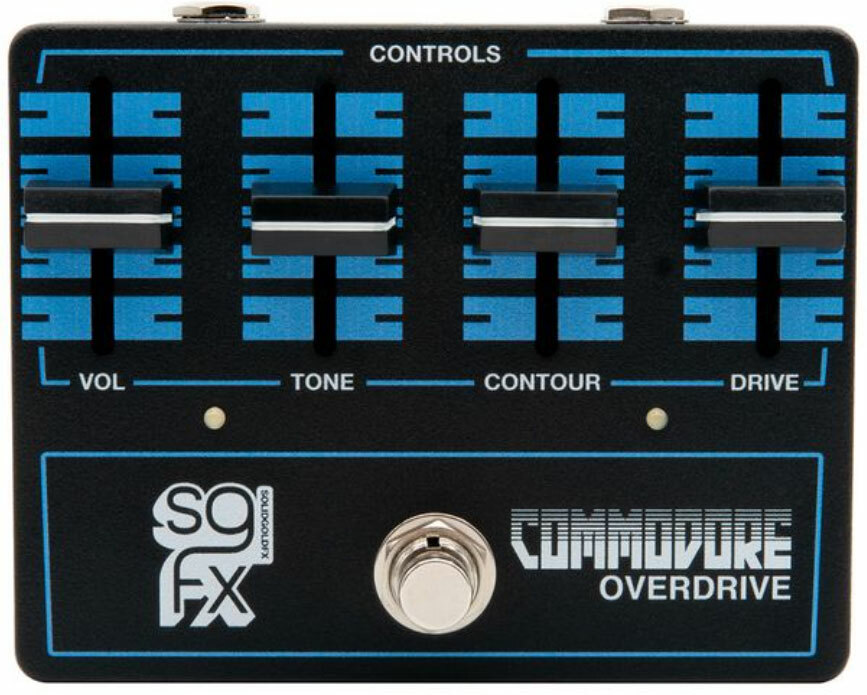 Solidgoldfx Commodore Overdrive - Overdrive/Distortion/Fuzz Effektpedal - Main picture
