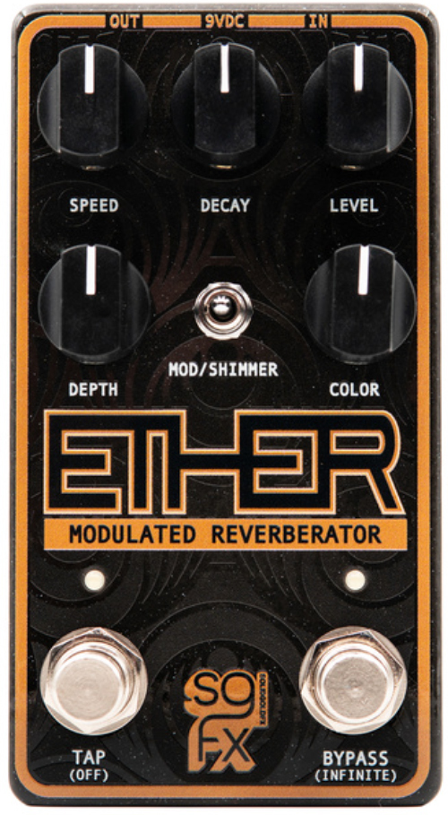 Solidgoldfx Ether Modulated Reverberator - Reverb/Delay/Echo Effektpedal - Main picture
