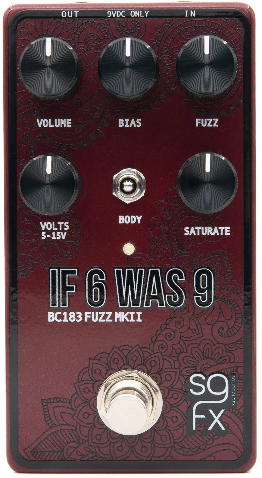 Solidgoldfx If 6 Was 9 Bc183 Mkii Fuzz - Overdrive/Distortion/Fuzz Effektpedal - Main picture