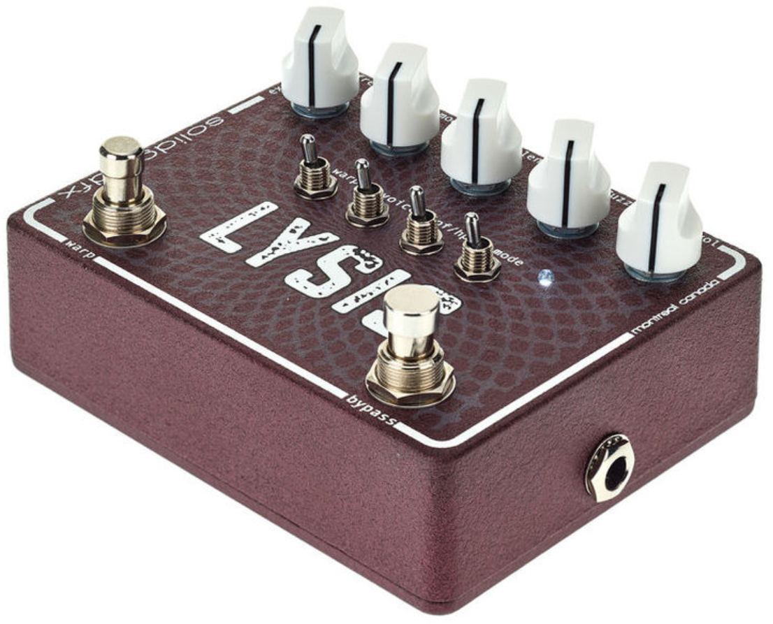 Solidgoldfx Lysis Polyphonic Octave Down Fuzz Modulator - Overdrive/Distortion/Fuzz Effektpedal - Variation 2