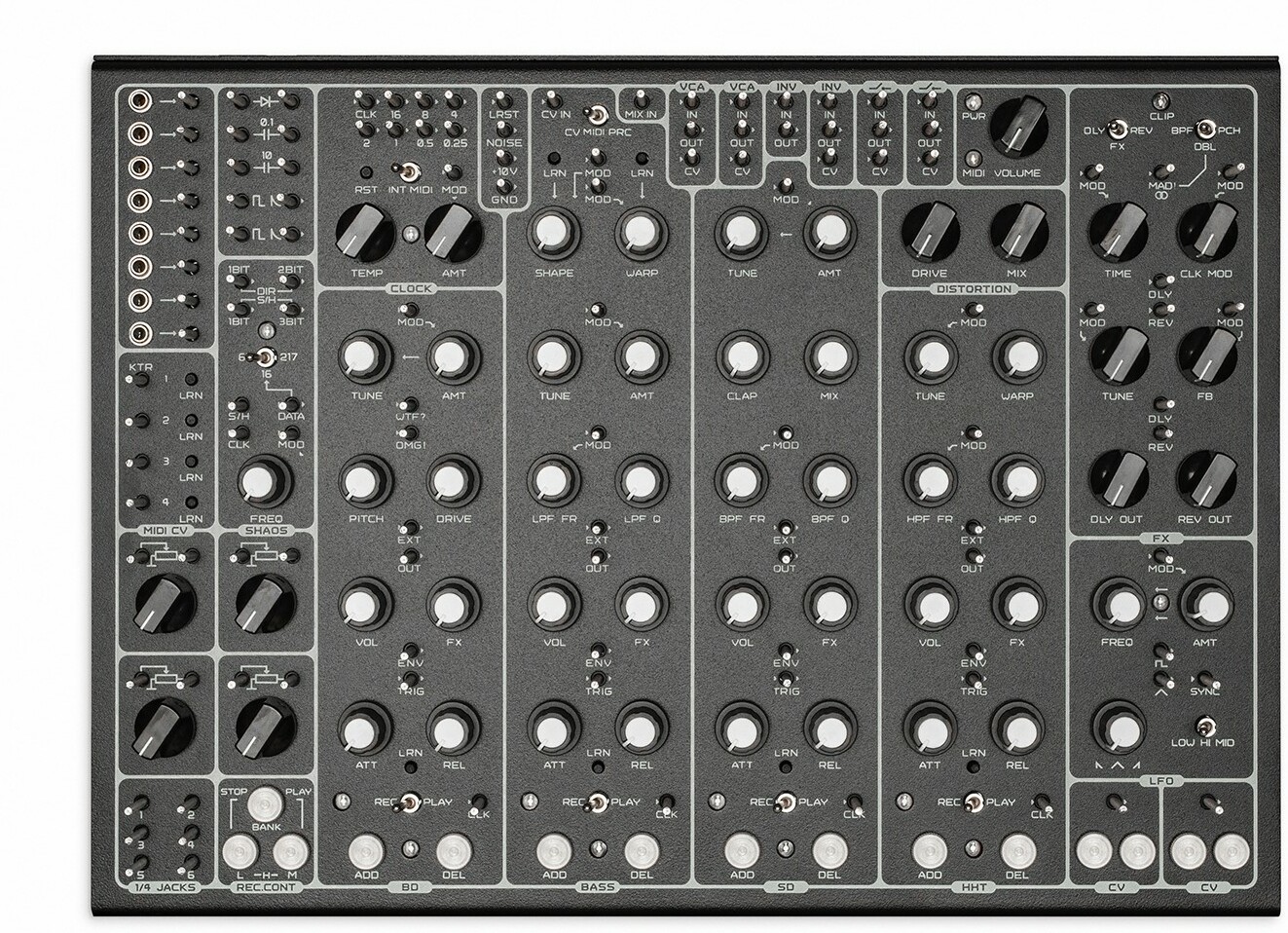 Soma Pulsar-23 Black (screw) - Drummaschine - Main picture