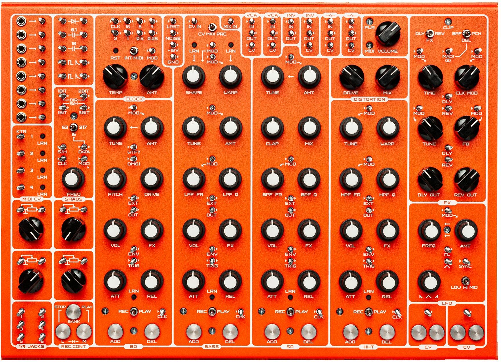 Soma Pulsar-23 Orange (screw) - Drummaschine - Main picture