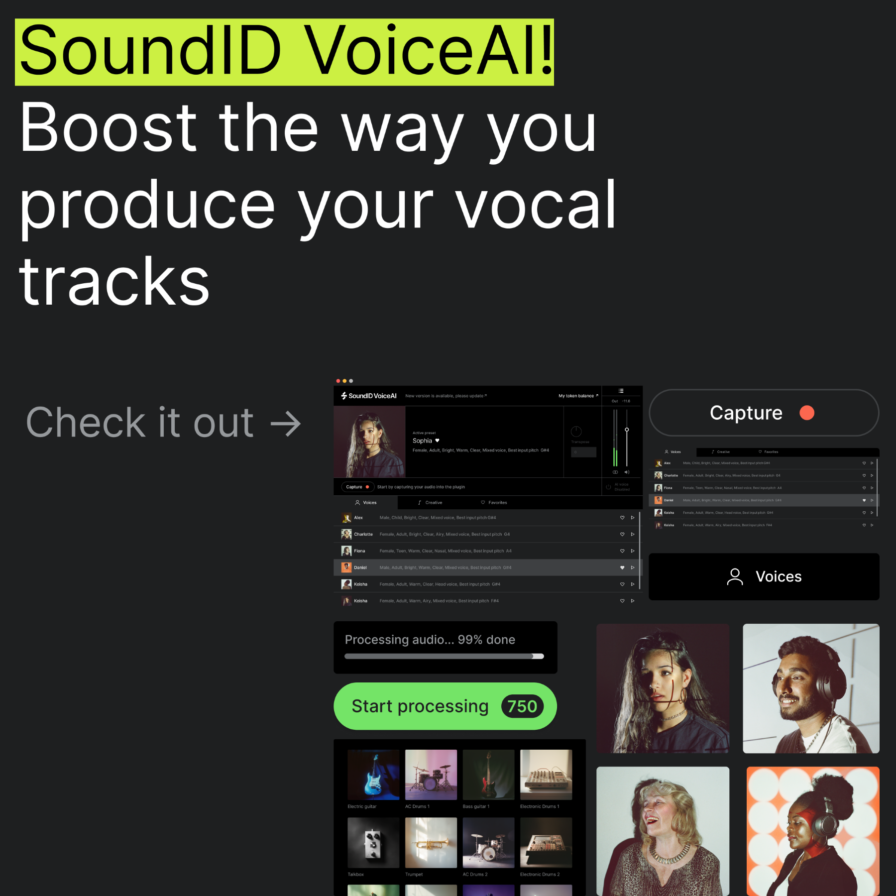Sonarworks Soundid Voiceai - Plug-in Effekt - Variation 6