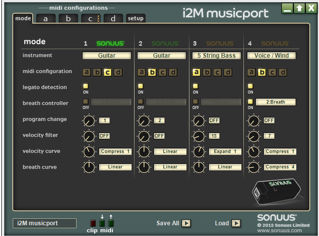 Sonuus I2m - MIDI-Interface - Variation 2
