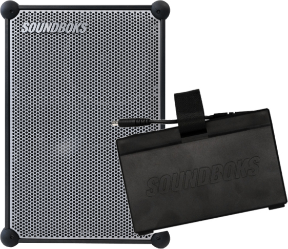 Soundboks 4 Grise  + Batteryboks 4 - Mobile PA-Systeme - Main picture