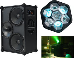 Komplettes pa system set Soundboks Halloween Lightbox