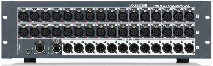 Soundcraft Msb32i, Mini Stagebox 32i - - Numerisches Mischpult - Main picture