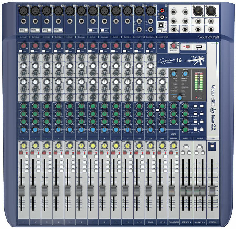 Soundcraft Signature 16 - Analoges Mischpult - Main picture