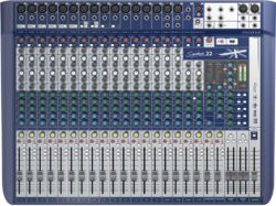 Analoges mischpult Soundcraft Signature 22