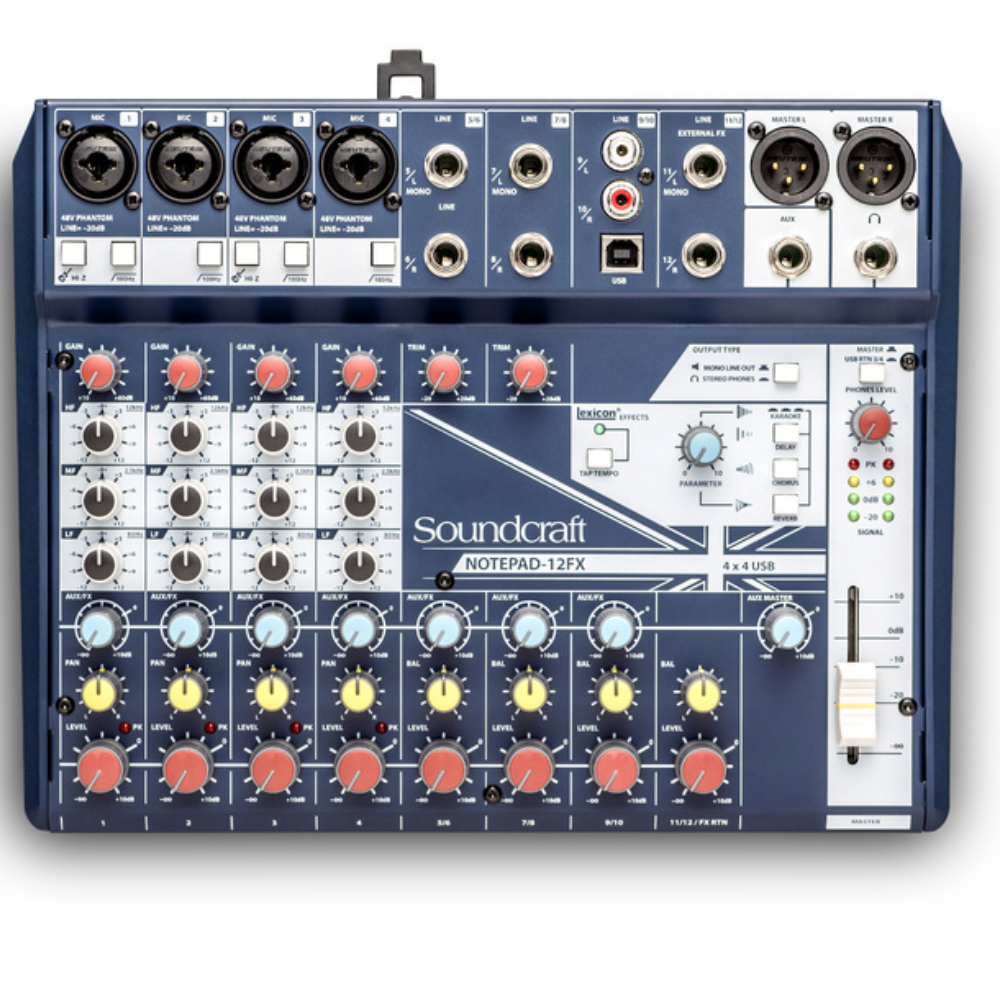 Soundcraft Notepad-12fx - Analoges Mischpult - Variation 5