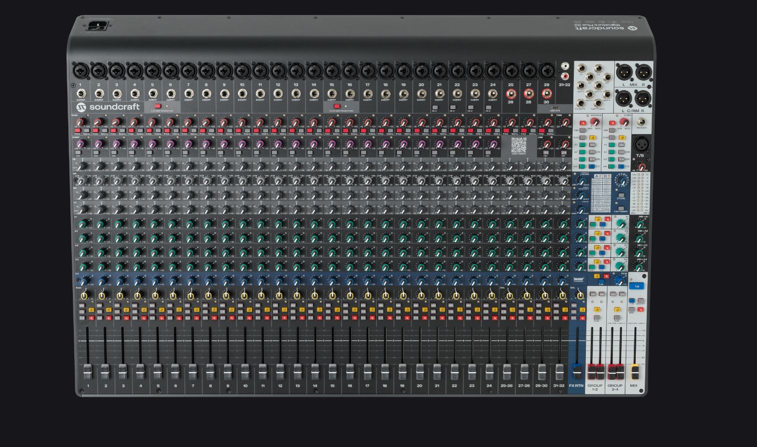 Soundcraft Signature Plus 32 - Analoges Mischpult - Variation 1