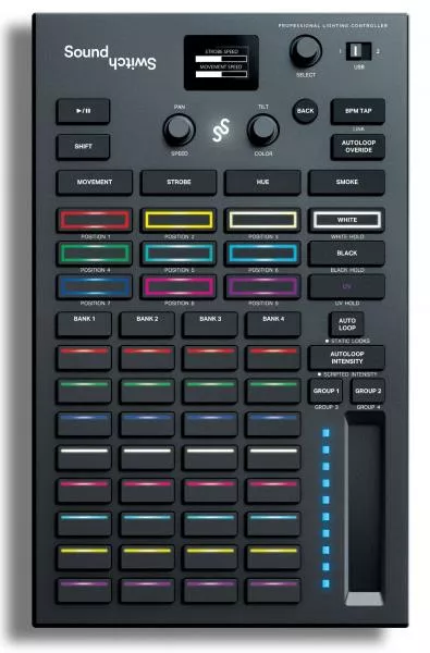 Dmx controller & software Soundswitch Control One