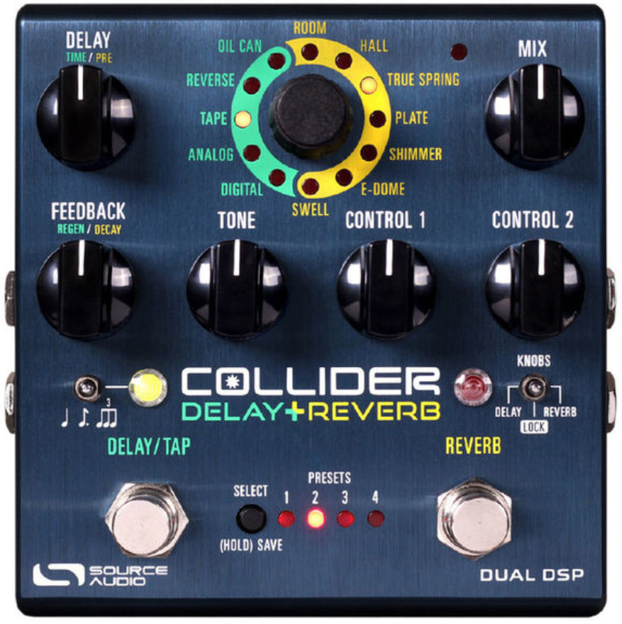 Source Audio Collider Delay+reverb - Reverb/Delay/Echo Effektpedal - Main picture
