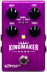 Overdrive/distortion/fuzz effektpedal Source audio Kingmaker Fuzz One Series