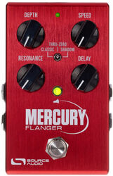 Modulation/chorus/flanger/phaser & tremolo effektpedal Source audio Mercury Flanger One Series