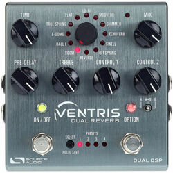 Reverb/delay/echo effektpedal Source audio Ventris Dual Reverb