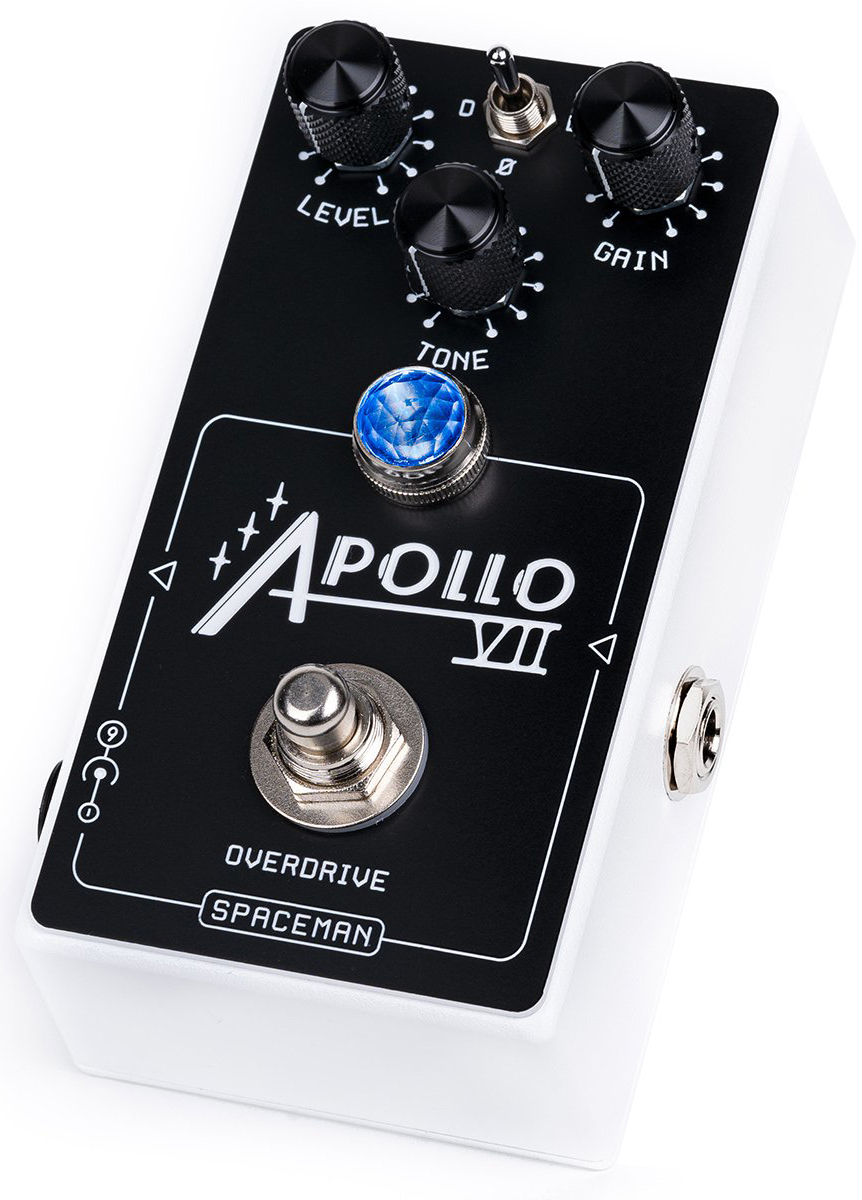 Spaceman Effects Apollo Vii Overdrive Ltd White - Overdrive/Distortion/Fuzz Effektpedal - Variation 1