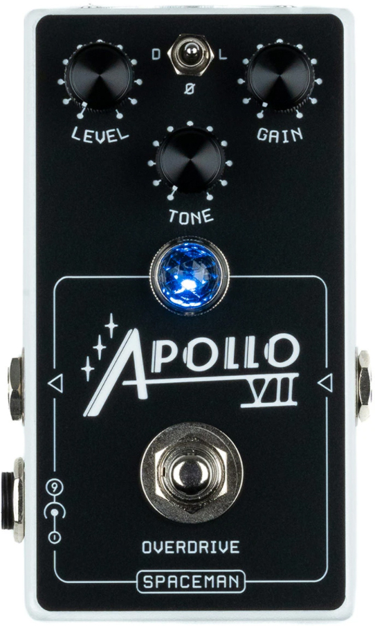 Spaceman Effects Apollo Vii Overdrive Ltd White - Overdrive/Distortion/Fuzz Effektpedal - Main picture