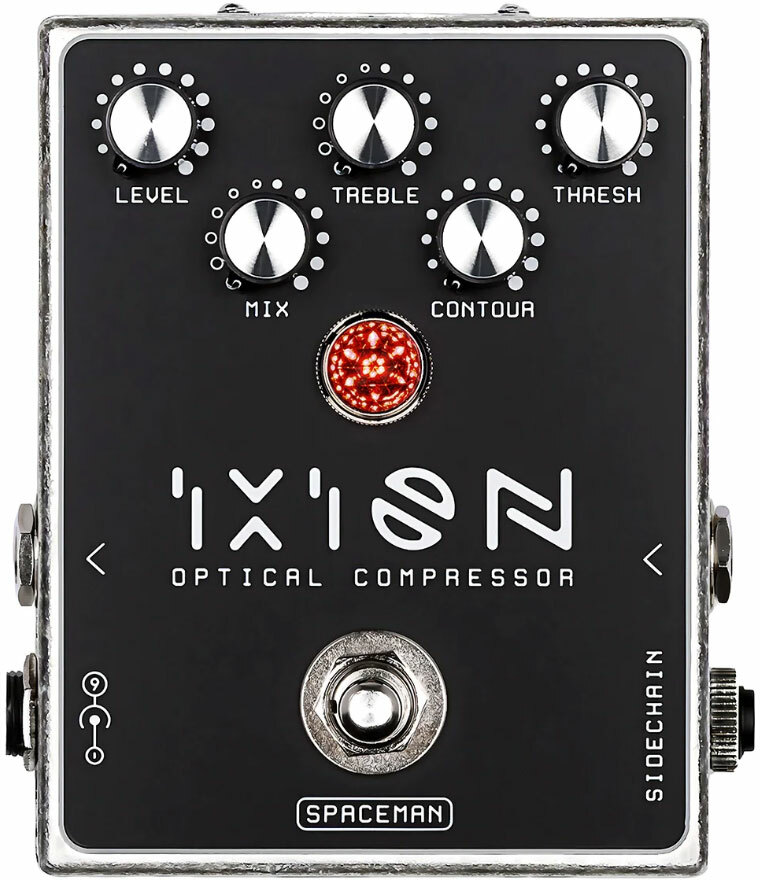 Spaceman Effects Ixion Optical Compressor Silver - Kompressor/Sustain/Noise gate Effektpedal - Main picture