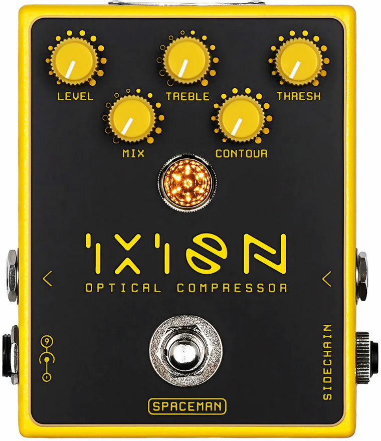 Spaceman Effects Ixion Optical Compressor Yellow - Kompressor/Sustain/Noise gate Effektpedal - Main picture