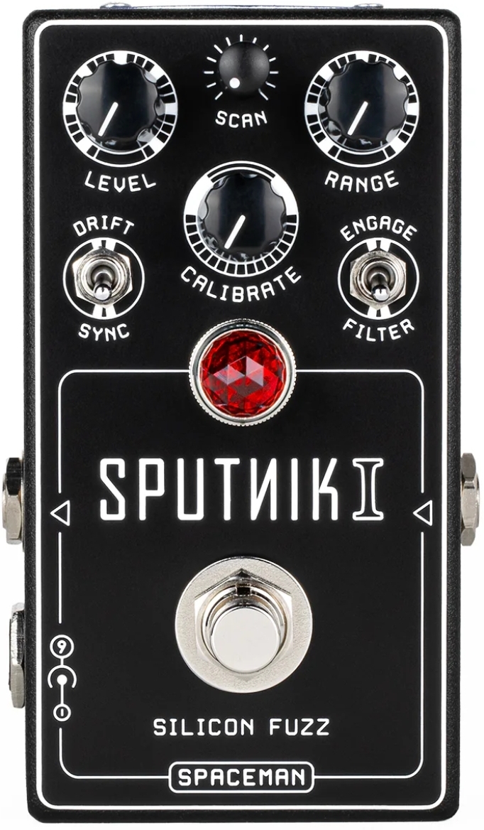 Spaceman Effects Sputnik I Silicon Fuzz Black - Overdrive/Distortion/Fuzz Effektpedal - Main picture