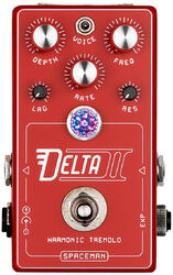 Modulation/chorus/flanger/phaser & tremolo effektpedal Spaceman effects Delta II Harmonic Tremolo - Red