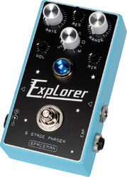 Modulation/chorus/flanger/phaser & tremolo effektpedal Spaceman effects Explorer 6 Stage Phaser - Blue