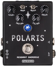 Overdrive/distortion/fuzz effektpedal Spaceman effects Polaris Resonant Overdrive Ltd - Black
