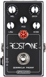 Overdrive/distortion/fuzz effektpedal Spaceman effects Red Stone Boost/Overdrive - Silver