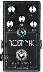 Overdrive/distortion/fuzz effektpedal Spaceman effects Red Stone Boost/Overdrive - Teal Ridge