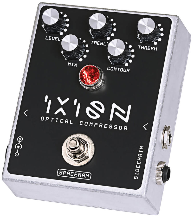 Spaceman Effects Ixion Optical Compressor Silver - Kompressor/Sustain/Noise gate Effektpedal - Variation 1