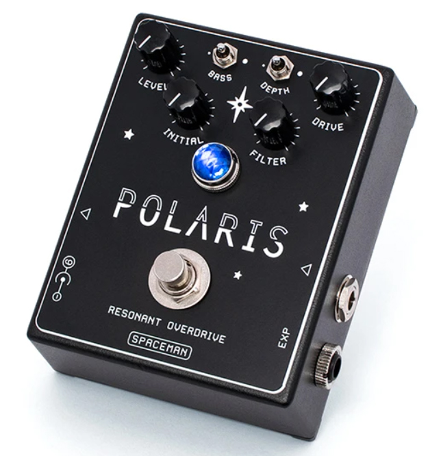 Spaceman Effects Polaris Resonant Overdrive Ltd Black - Overdrive/Distortion/Fuzz Effektpedal - Variation 1