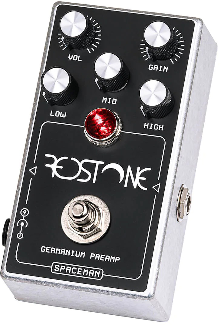 Spaceman Effects Red Stone Boost/overdrive Silver - Overdrive/Distortion/Fuzz Effektpedal - Variation 1