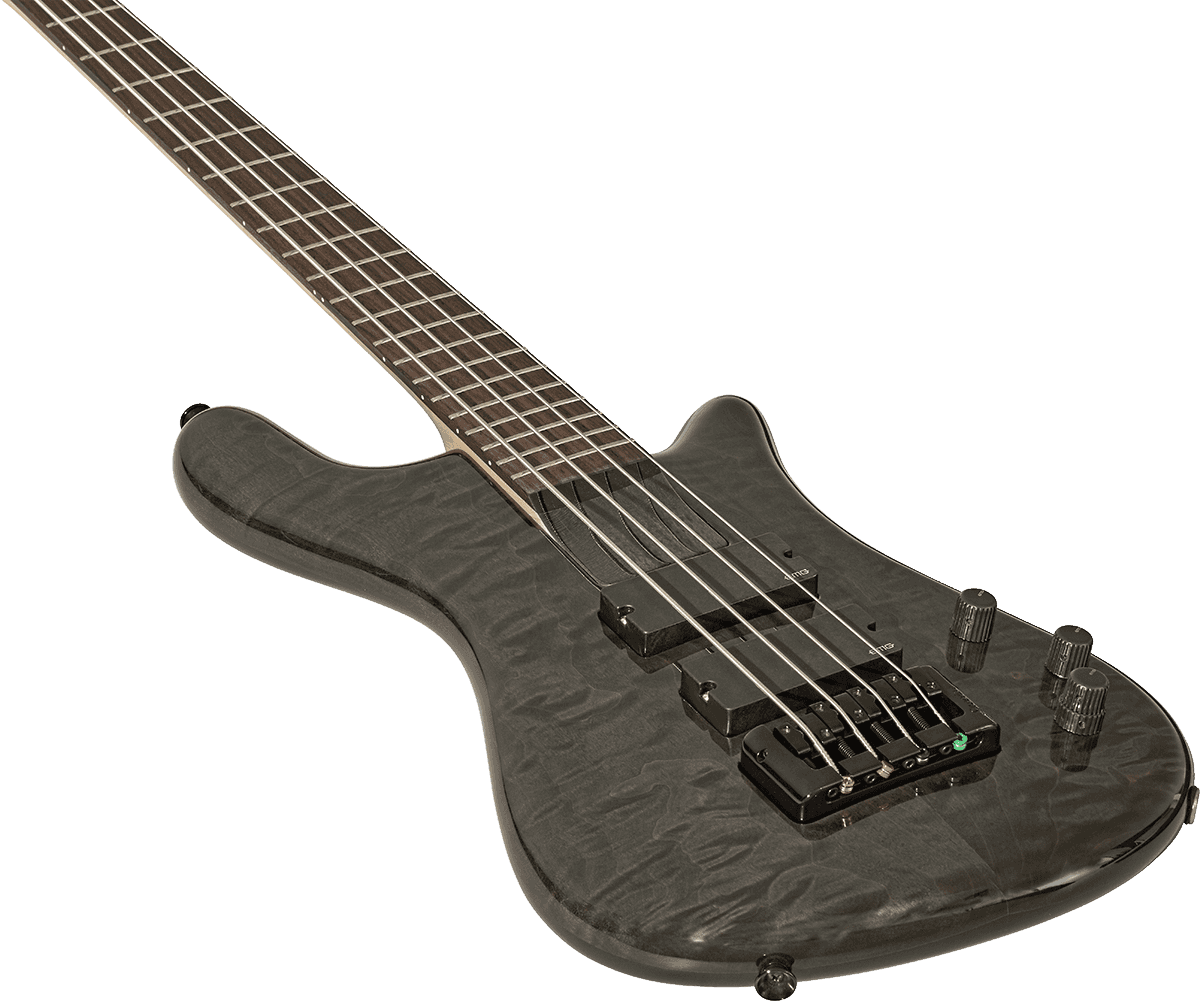 Spector Ns Bantam 4 Diapason Court Active Emg Rw - Black Stain - Solidbody E-bass - Variation 2