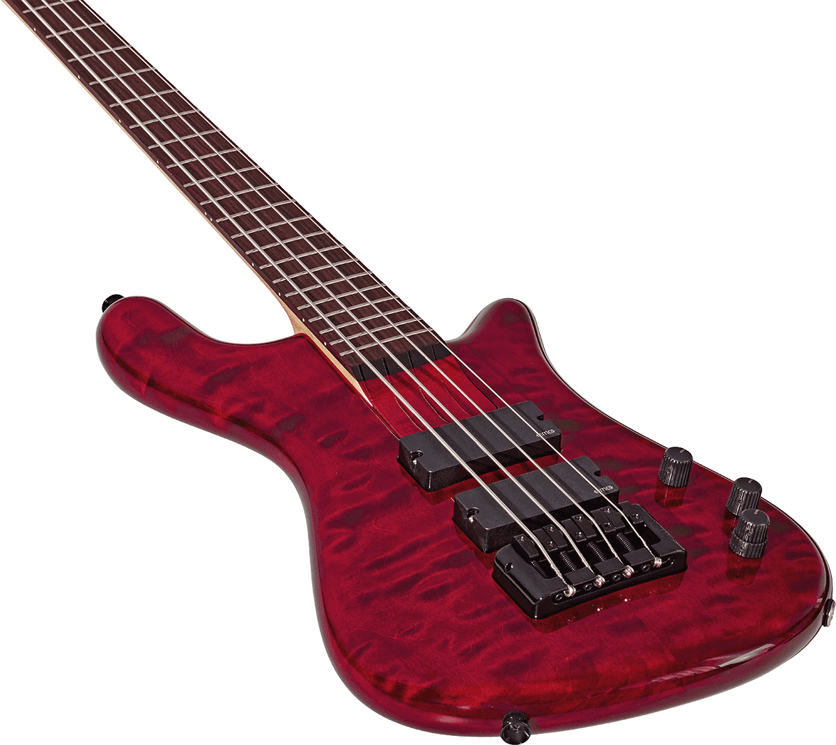 Spector Bantam 4 Diapason Court Active Emg Rw - Black Cherry - Solidbody E-bass - Variation 2