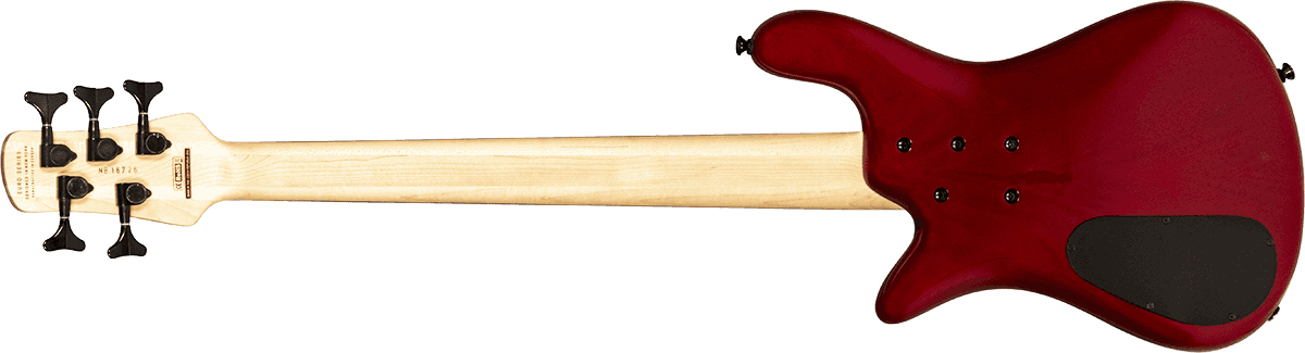 Spector Bantam 5c Diapason Court Active Emg Rw - Black Cherry - Solidbody E-bass - Variation 2