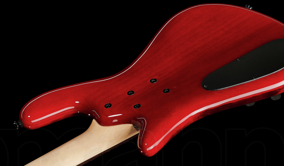 Spector Bantam 5c Diapason Court Active Emg Rw - Black Cherry - Solidbody E-bass - Variation 4