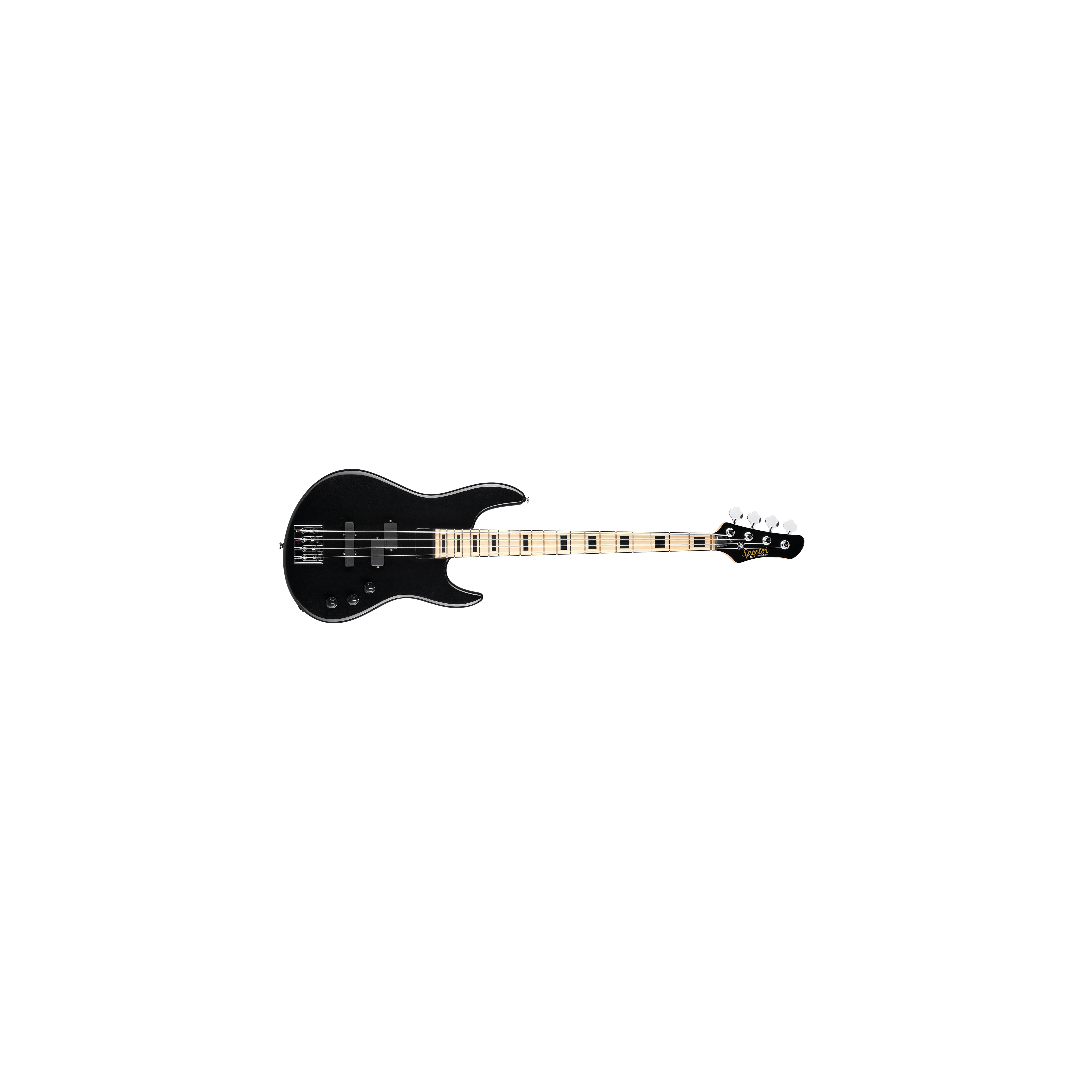 Spector Icon 4 Frank Bello Signature Mn - Black Sapphire - Solidbody E-bass - Main picture