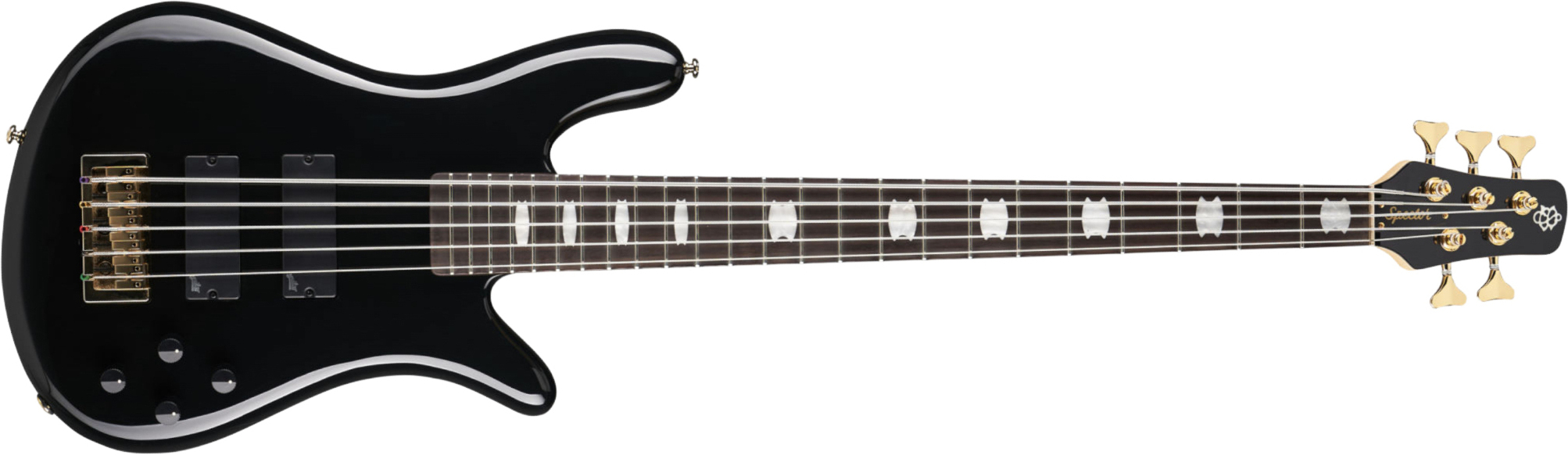 Spector Icon Ns-2 Bolt-on 5-cordes Rw - Black Gloss - Solidbody E-bass - Main picture