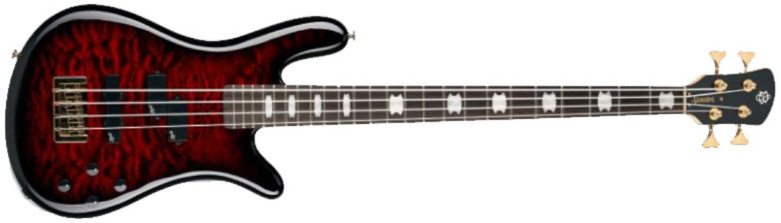 Spector Icon Ns-2 Bolt-on Rw - Black Cherry Gloss - Solidbody E-bass - Main picture