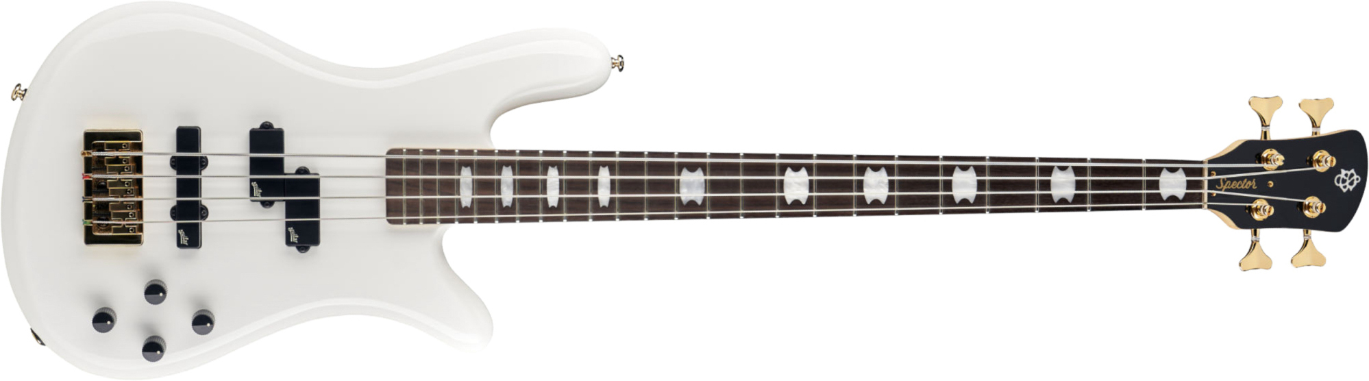 Spector Icon Ns-2 Bolt-on Rw - White Gloss - Solidbody E-bass - Main picture