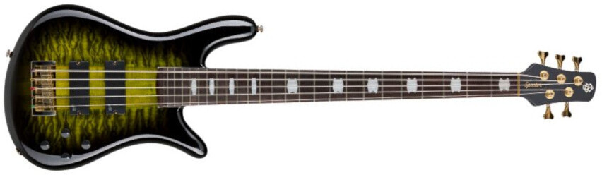 Spector Icon Ns-5 Neck-thru 5-cordes Rw - Haunted Moss - Solidbody E-bass - Main picture
