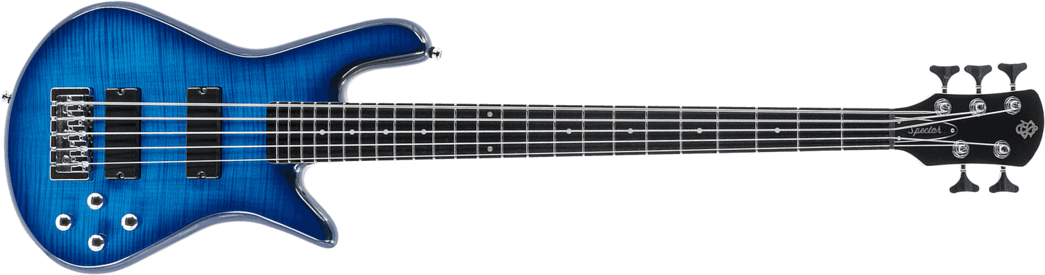 Spector Legend Serie Standard 5 Hh Eb - Blue Stain - Solidbody E-bass - Main picture