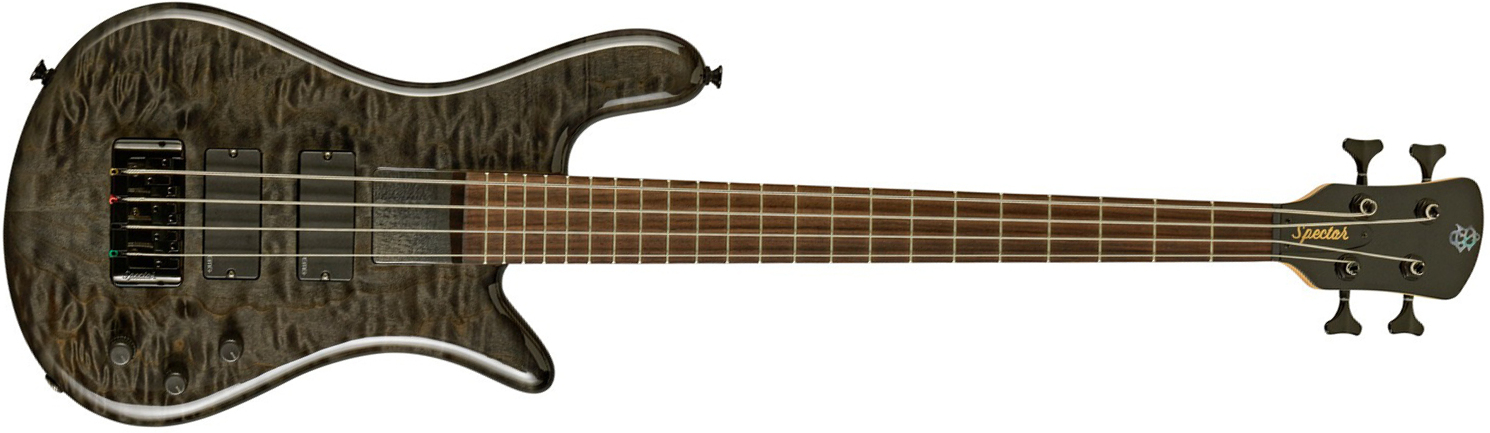 Spector Ns Bantam 4 Diapason Court Active Emg Rw - Black Stain - Solidbody E-bass - Main picture