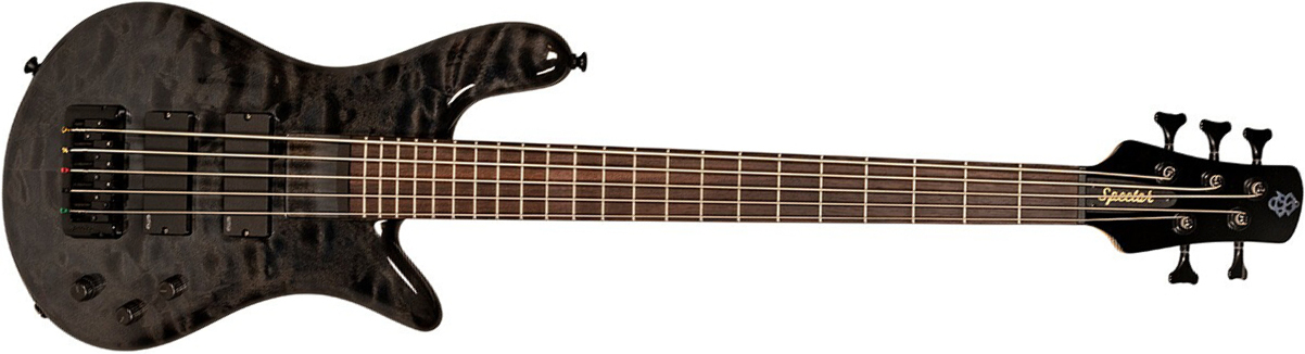 Spector Ns Bantam 5c Diapason Court Active Emg Rw - Black Stain - Solidbody E-bass - Main picture